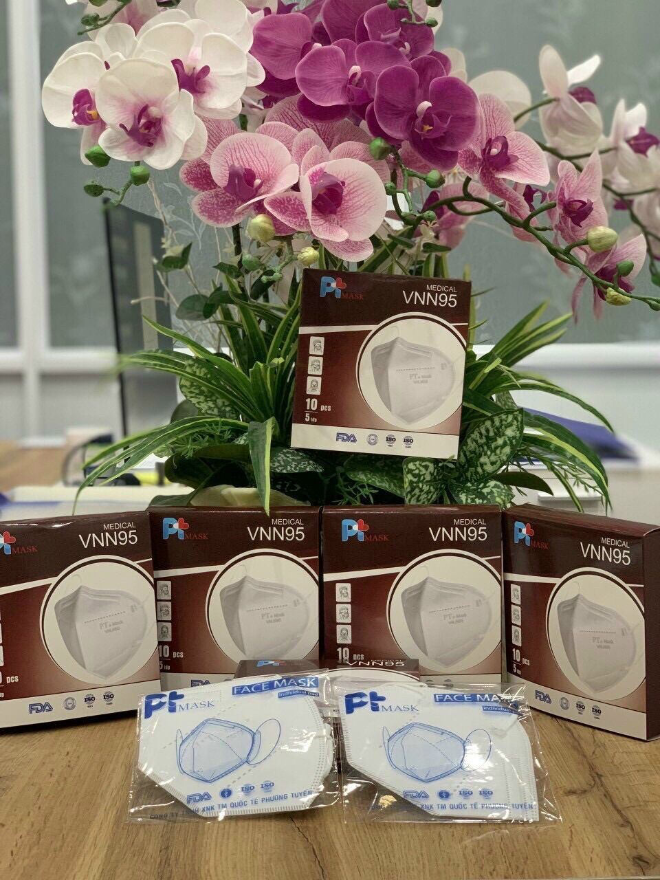 Combo 5 Hộp ( 50 cái ) Khẩu Trang N95 5 Lớp ( 1 Hộp 10 Cái )