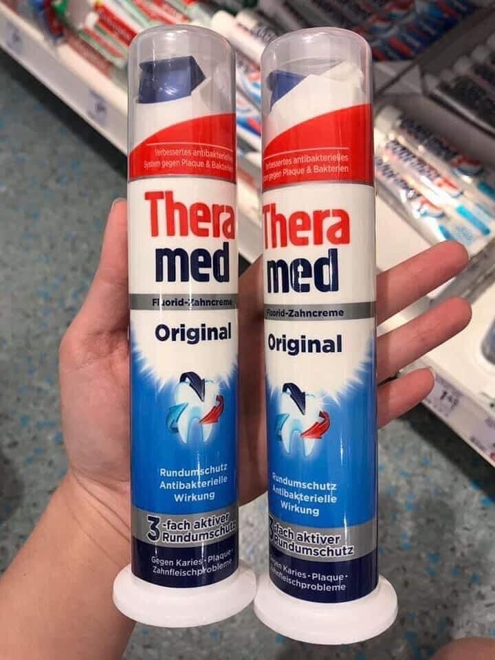 kem đánh răng theramed Đức