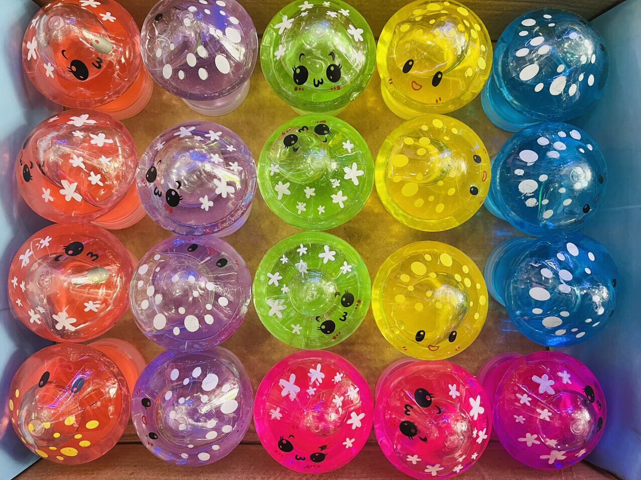 Hủ slime mini nhiều hình, màu cho bé