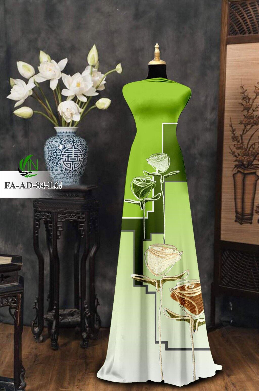 Vải Áo Dài 3D