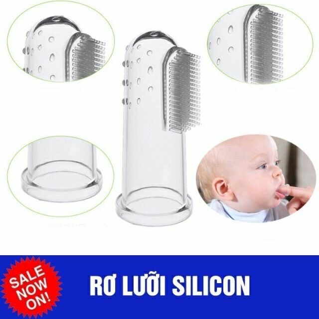 Rơ lưỡi silicon cho bé