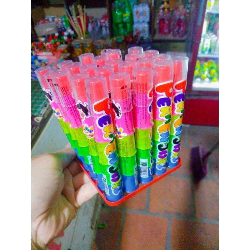 hộp 30 kẹo mút ngón tay son môi Permen jari