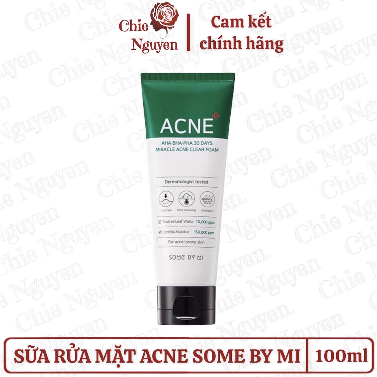 [CHÍNH HÃNG] Sữa rửa mặt giảm mụn SOME BY MI 100ml