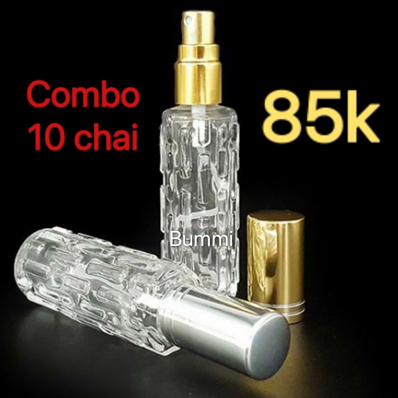Combo 10 chai chiết nước hoa 12ml