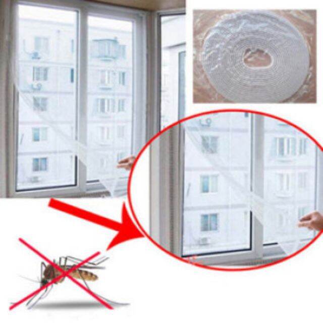 Lưới chống muỗi dán cửa sổ