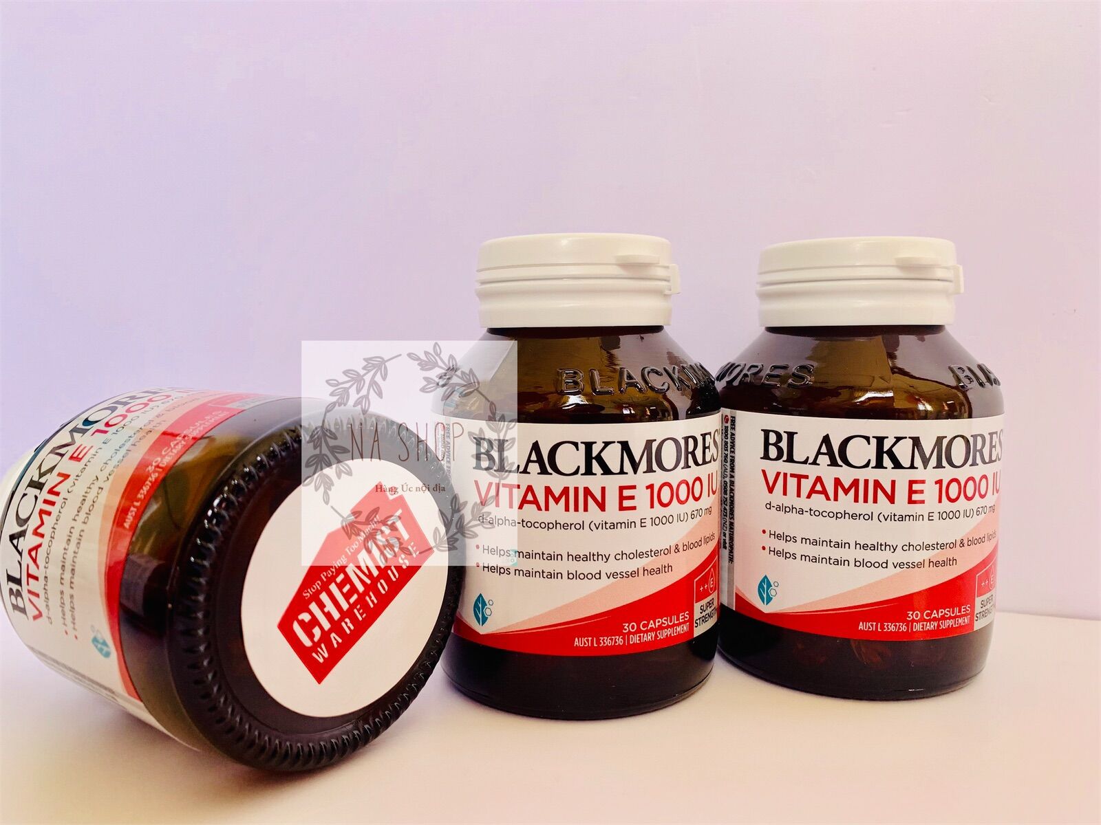 Viên uống blackmore natural vitamin e 1000iu 30 viên của úc