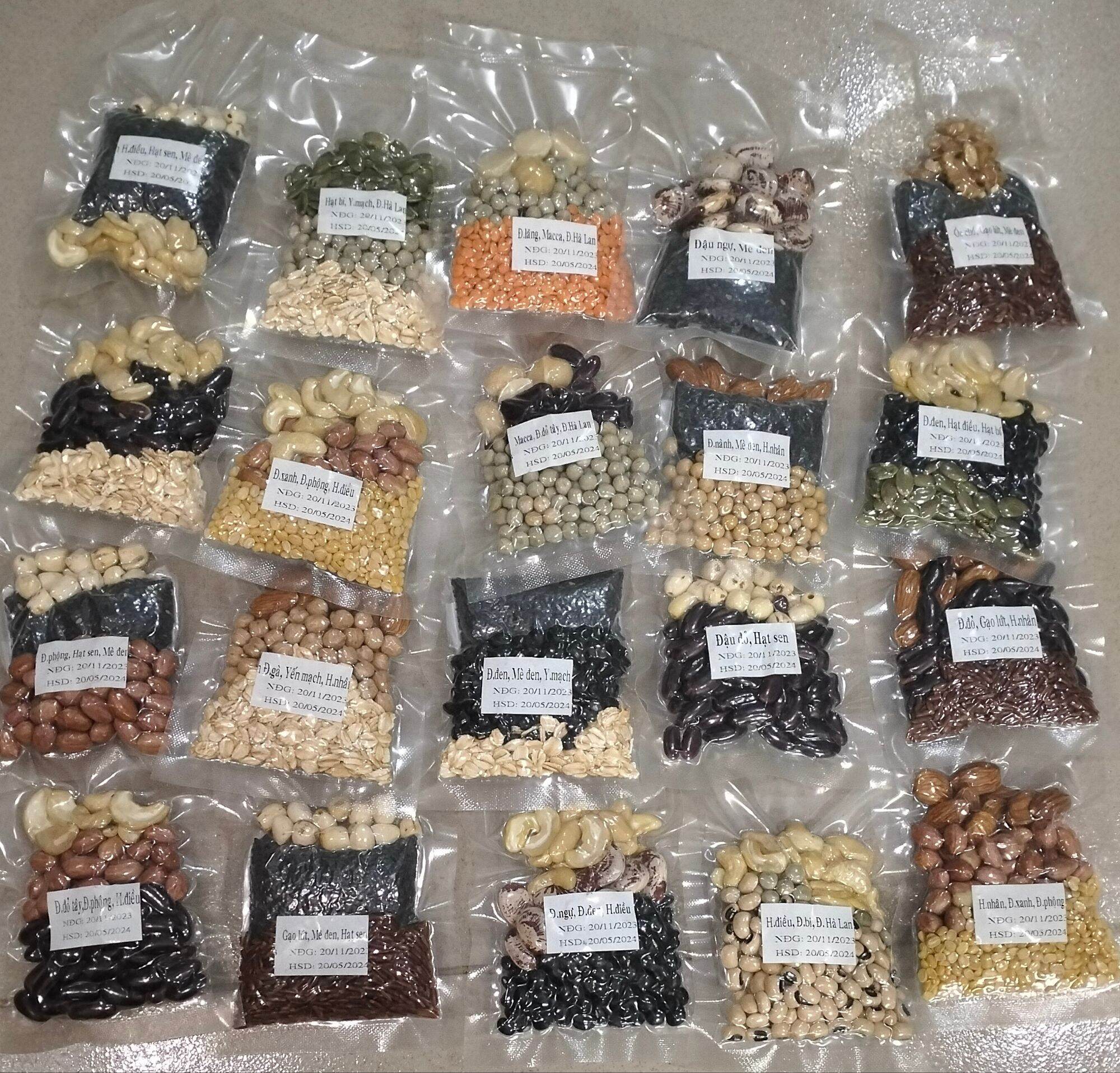 Set hạt dinh dưỡng làm sữa hạt