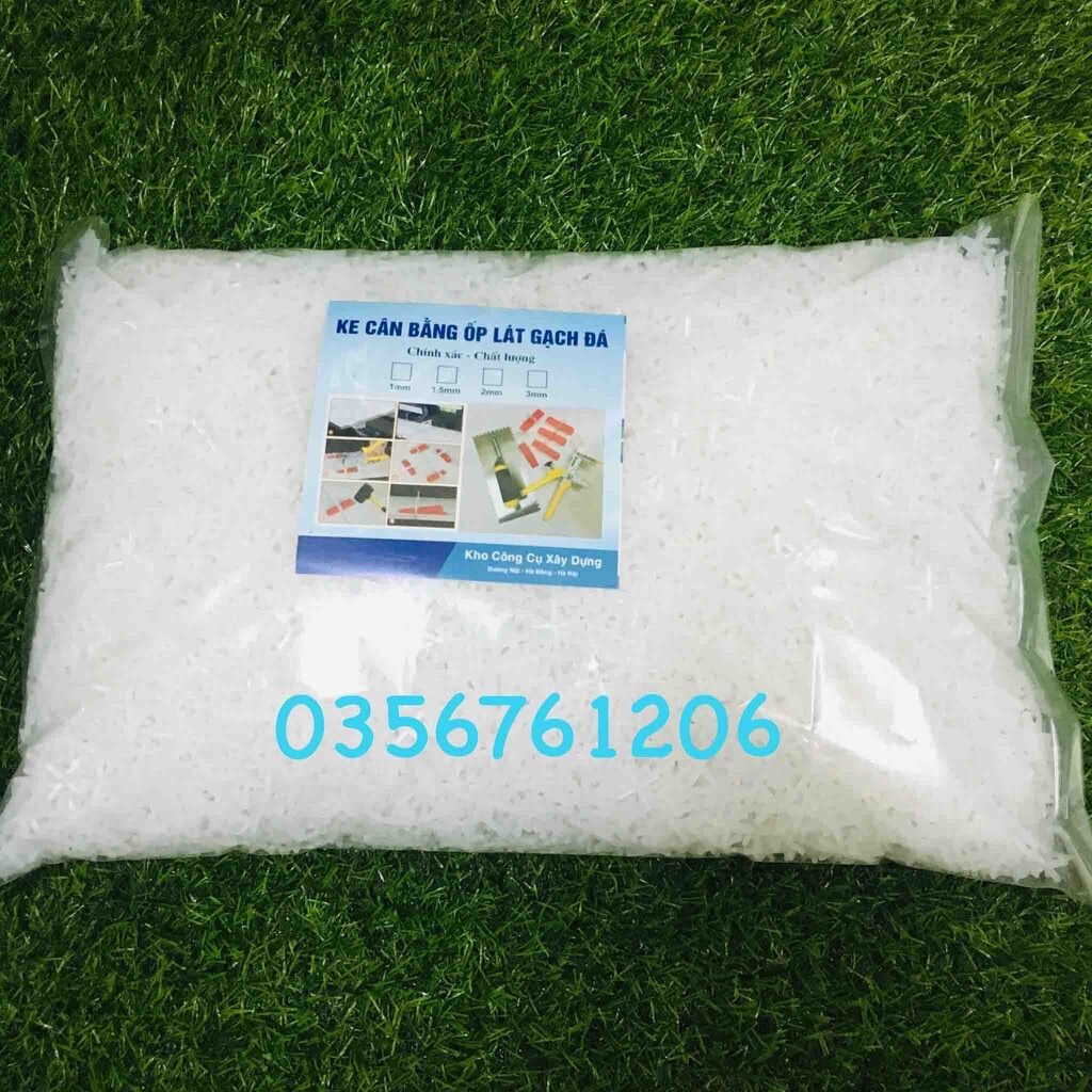 Túi 1kg ke lát gạch chữ thập ke dấu cộng kích thước 1mm đến 5mm