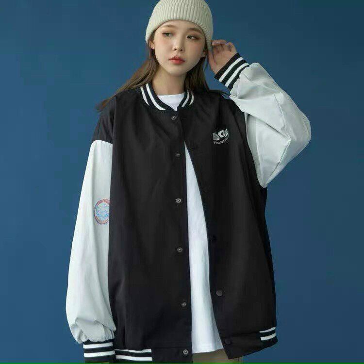 Áo khoát dù 2 lớp in kiểu bomber K039