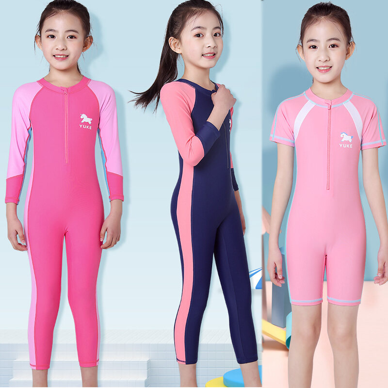 Nơi bán Trẻ Em Đồ Bơi Cô Gái Trẻ Em Xiêm 2021 Trẻ Em Mới Bên Bờ Biển Hàn Quốc Tay Dài Chống Nắng Áo Tắm Suối Nước Nóng