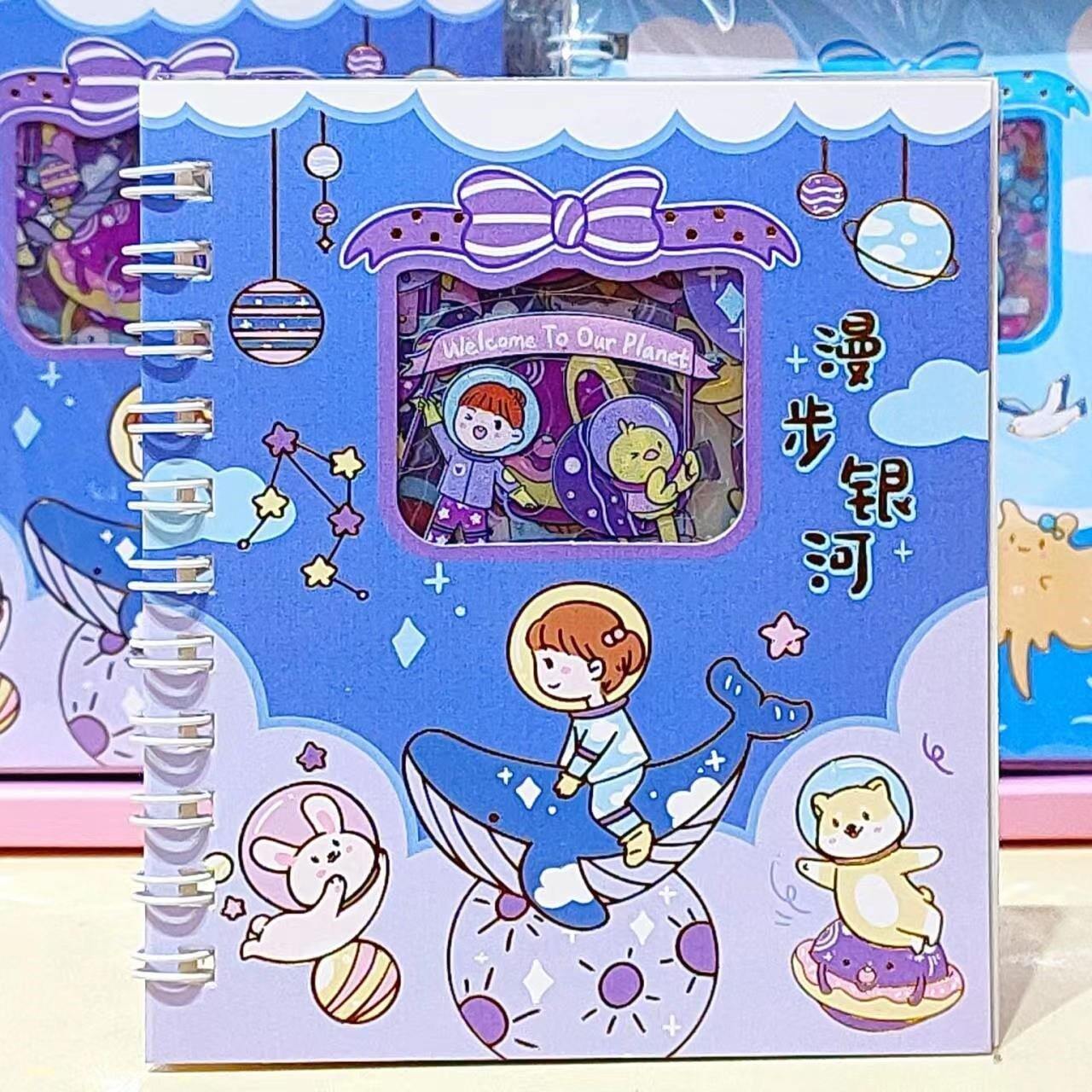 Sổ 10 tấm sticker dễ thương