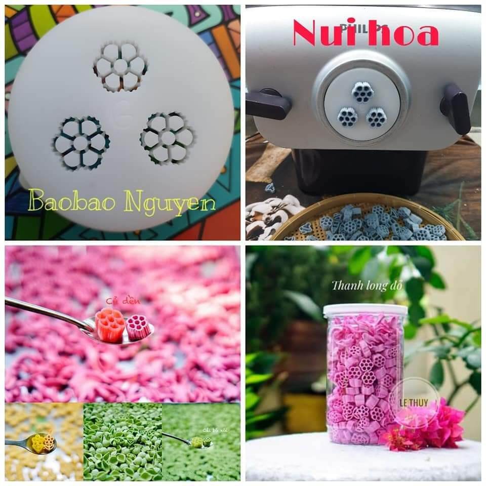 Khuôn nui hoa các loại (dùng cho máy Philips)