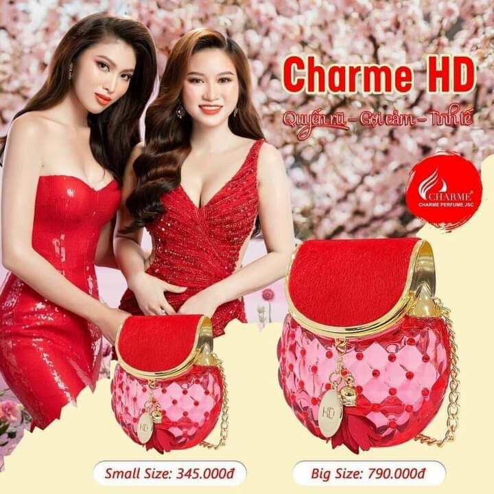 Nước hoa nữa char me HD 65ml ( chai lớn) cào mã