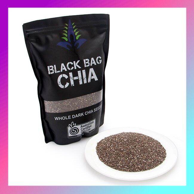 HCM500GR Hạt Chia đen Úc Black Bag Chia giúp giảm cân đẹp da