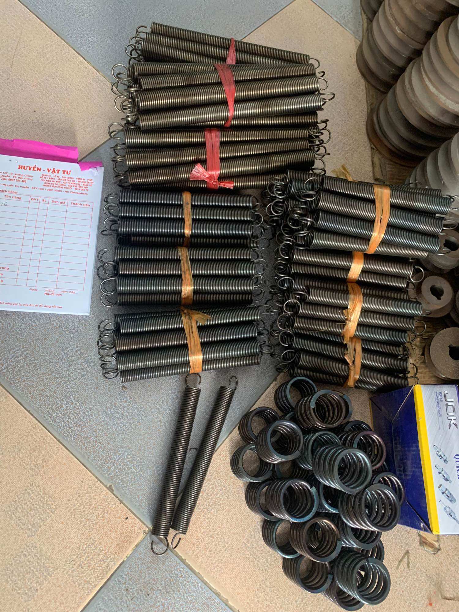 Lò xo nén phi 42 (sợi 5 mm dài 50mm) ✅✅✅