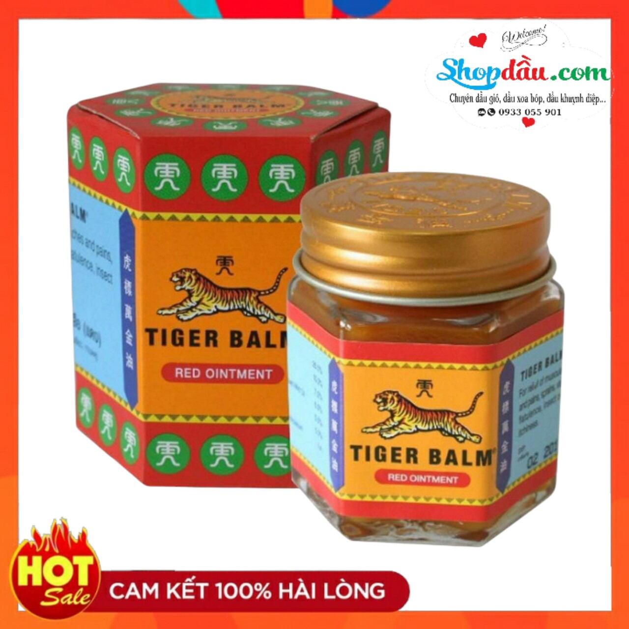 [HCM]Dầu cù là tiger balm