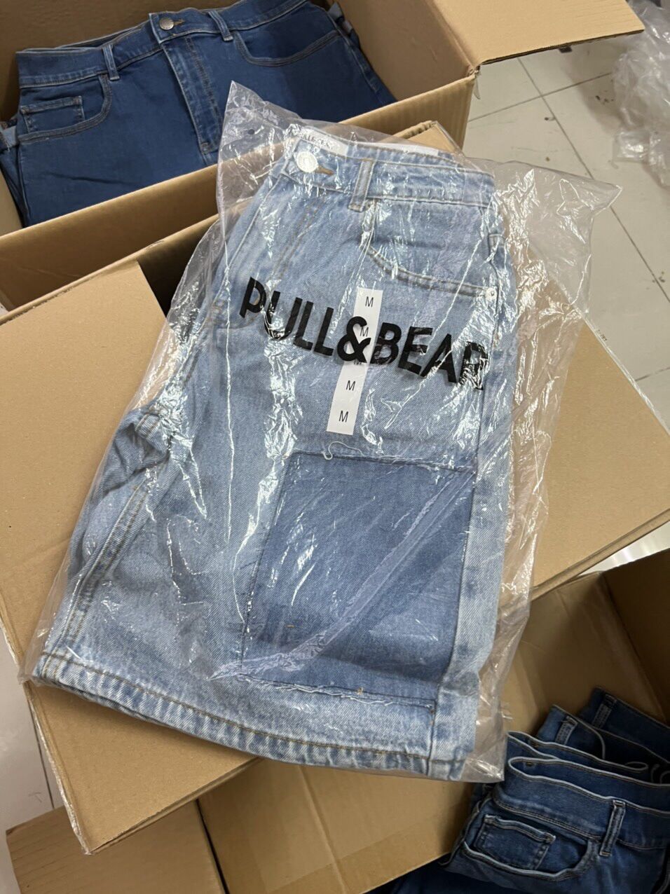 Quần jeans lững nữ