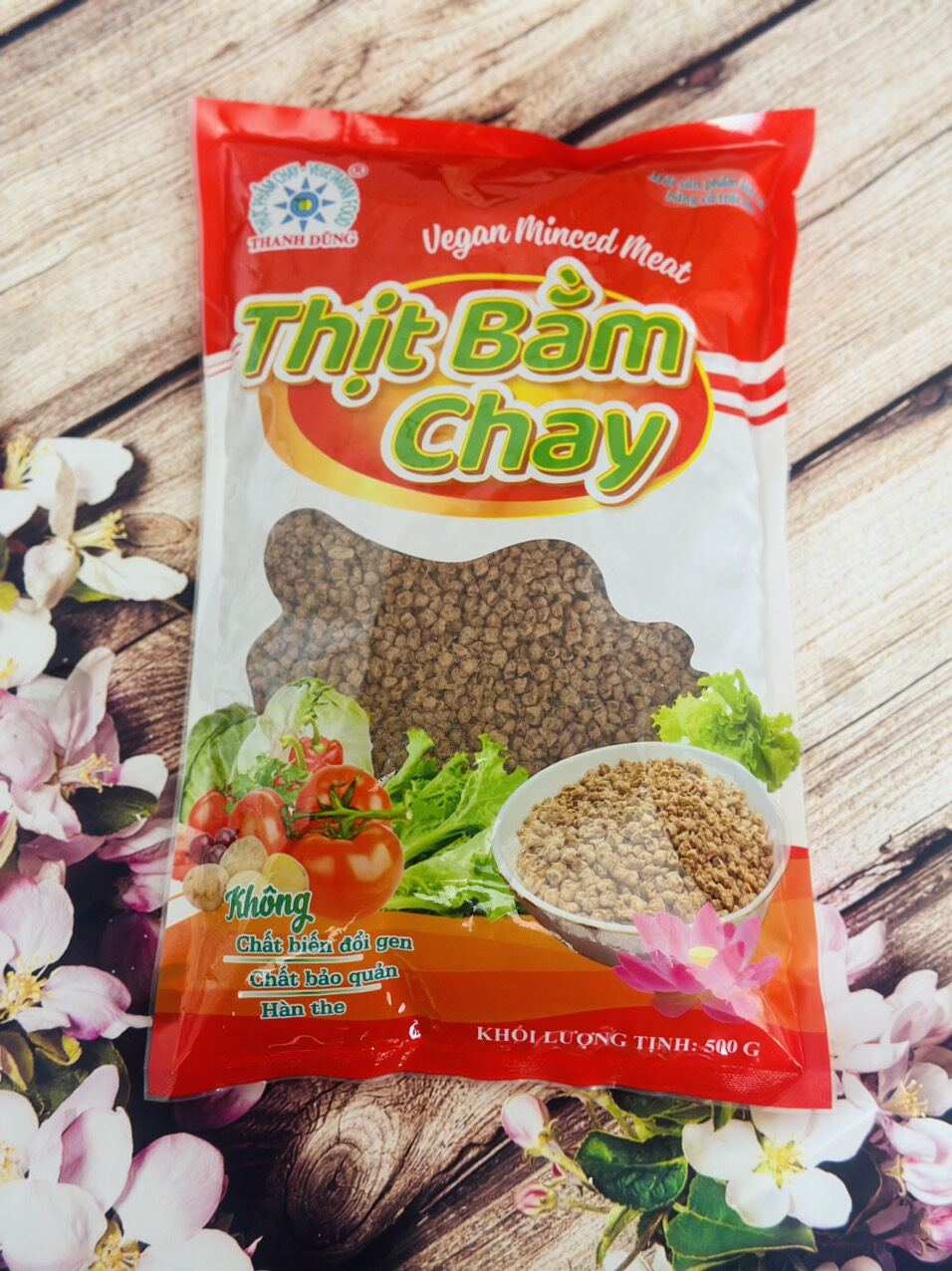 Thịt bằm chay thanh dũng 500g/ không chất bảo quản/ hàng khô