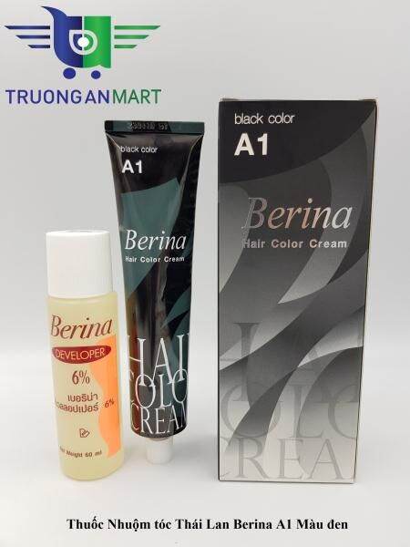 THUỐC NHUỘM TÓC BERINA A1 BLACK COLOR