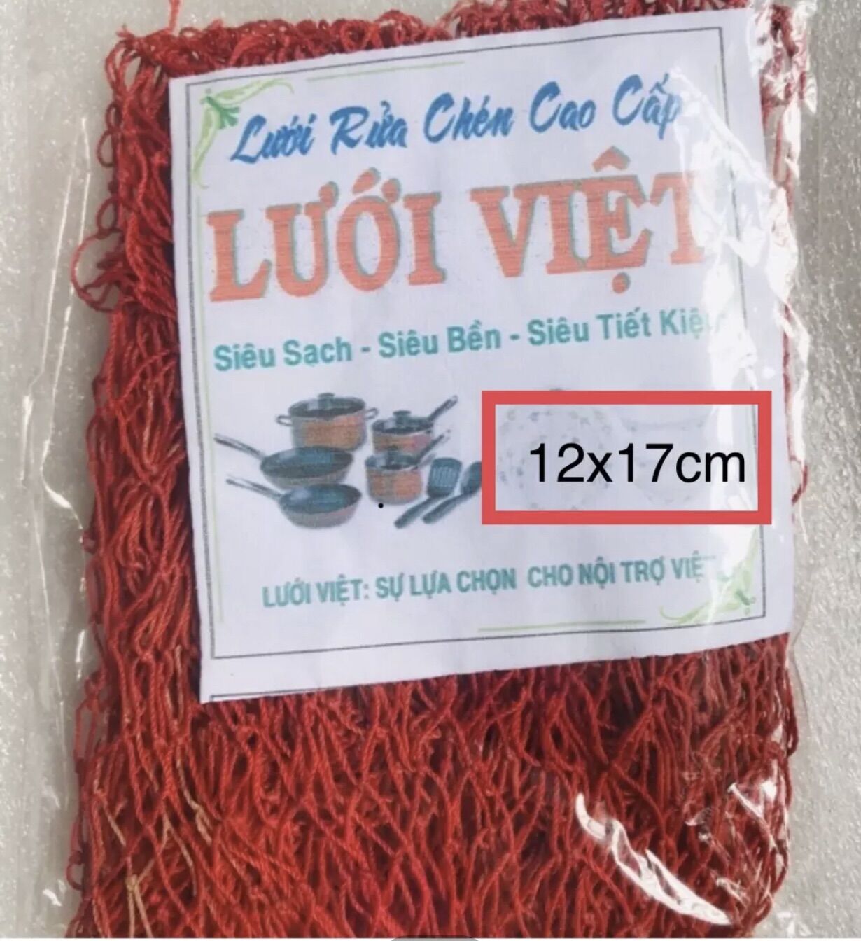 🥣Set 10 miếng LƯỚI rửa chéN (có 2 Size: Nhỏ, Lớn)