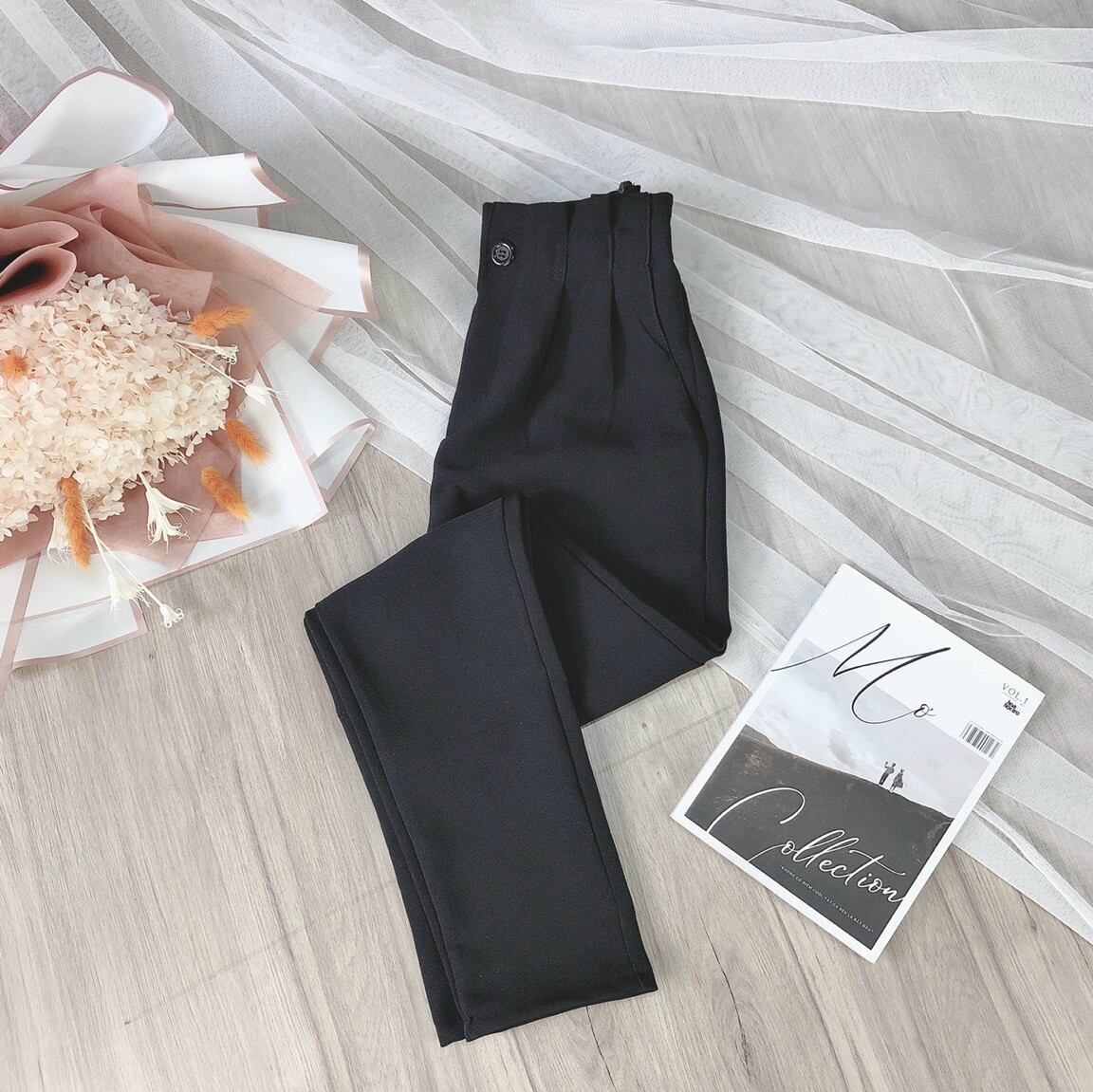 🎀Quần Tây Nữ Phía Sau Lưng Thun
