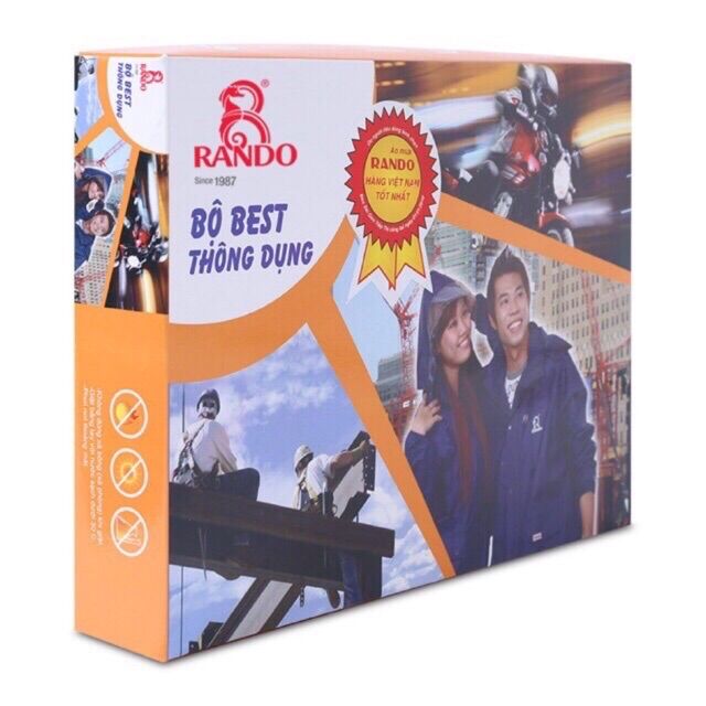 [HCM]ÁO MƯA BỘ BEST THÔNG DỤNG RANDO