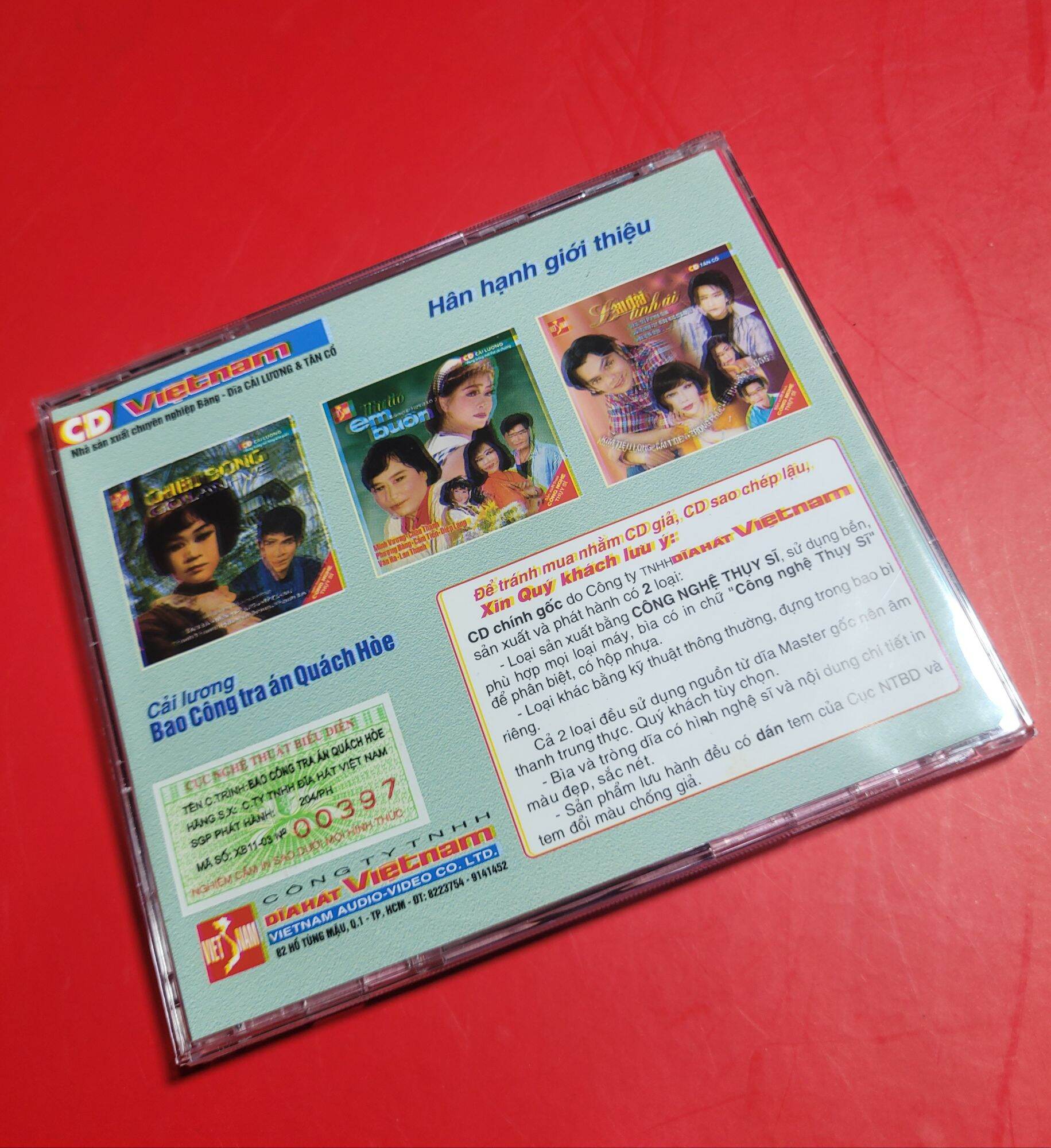 CD Cải lương Dĩa xưa. Phôi cổ,  mới đẹp.