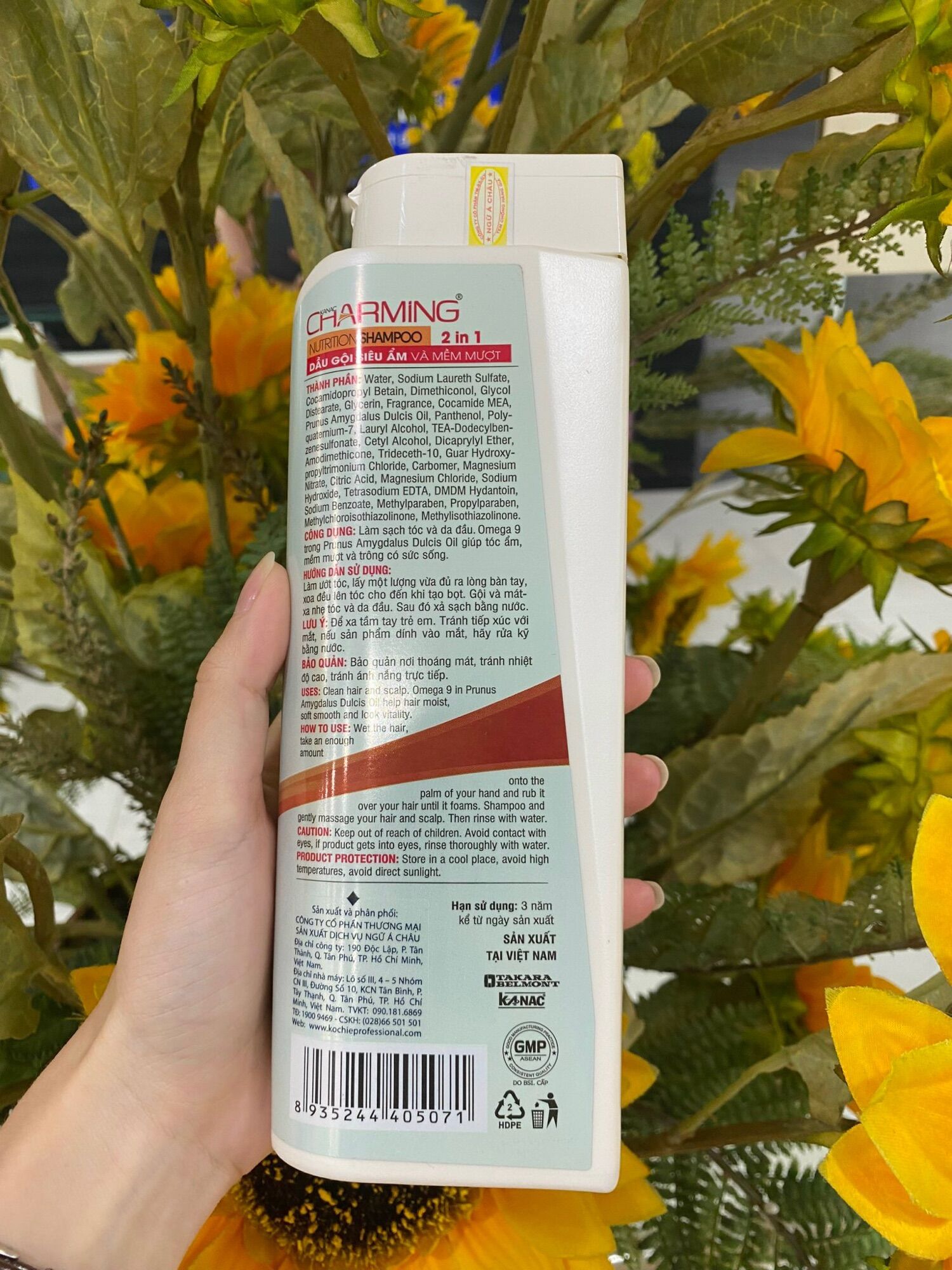 Dầu Gội Kanac Charming 400ml