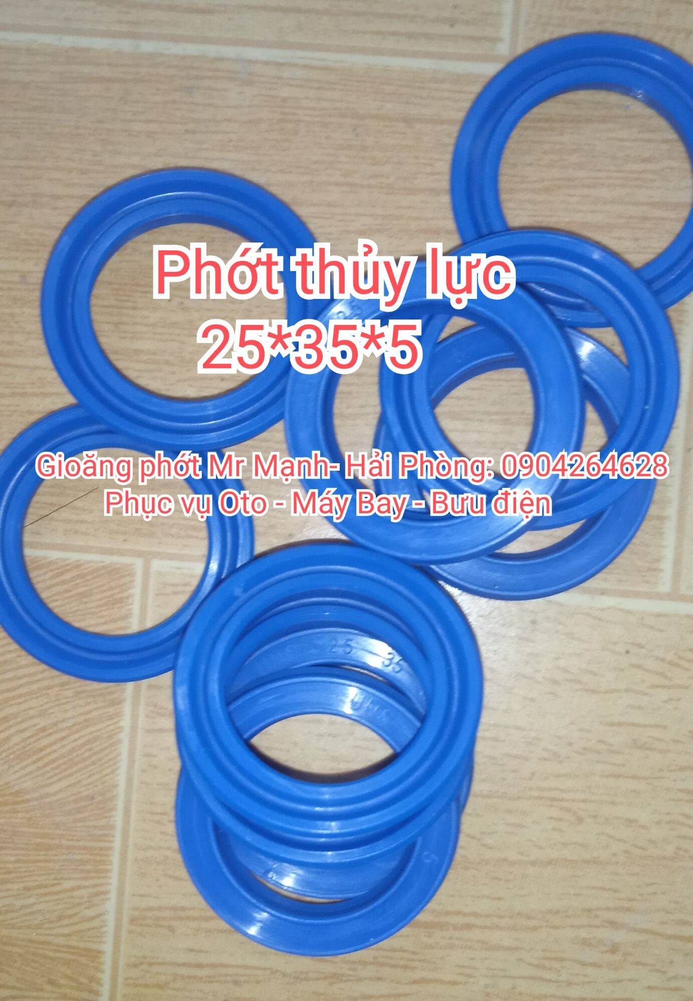 Phớt thủy lực 25x35x5 , 25*35*5