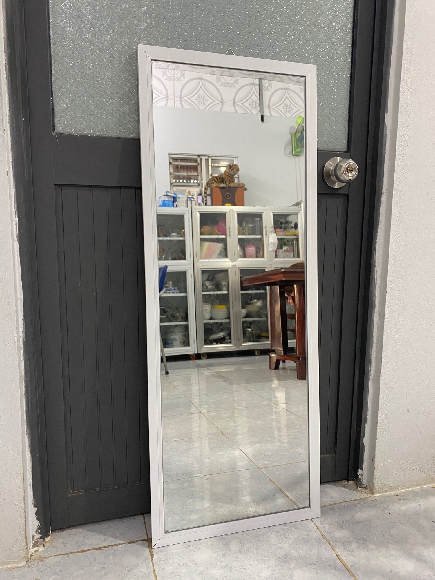 Gương soi toàn thân ( màu trắng )