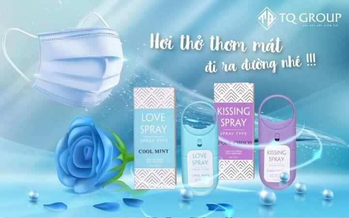 [Hcm]Xịt Thơm Miệng Lo.ve Spray 10Ml