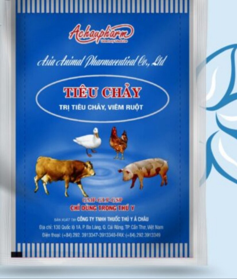 Tiêu chảy 100 gram tiêu chảy vật nuôi