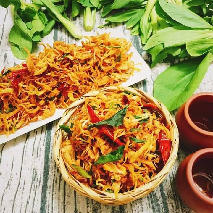 KHÔ GÀ LÁ CHANH 500g