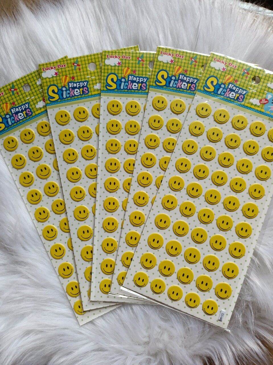 [HCM] 5 tờ Hình dán sticker mặt cười như hình