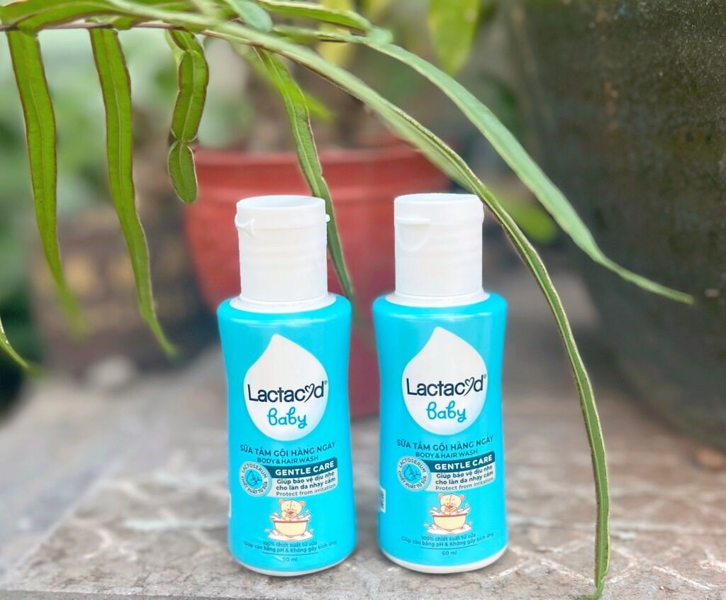 Sữa tắm gội toàn thân cho bé Lactacyd 60ml