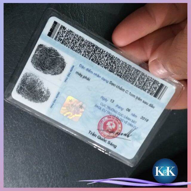 K&K ✾ SET 05/10 CÁI VỎ BỌC THẺ ATM, THẺ CĂN CƯỚC, BẰNG LÁI XE, THẺ TÍN DỤNG.. CÓ NẮP