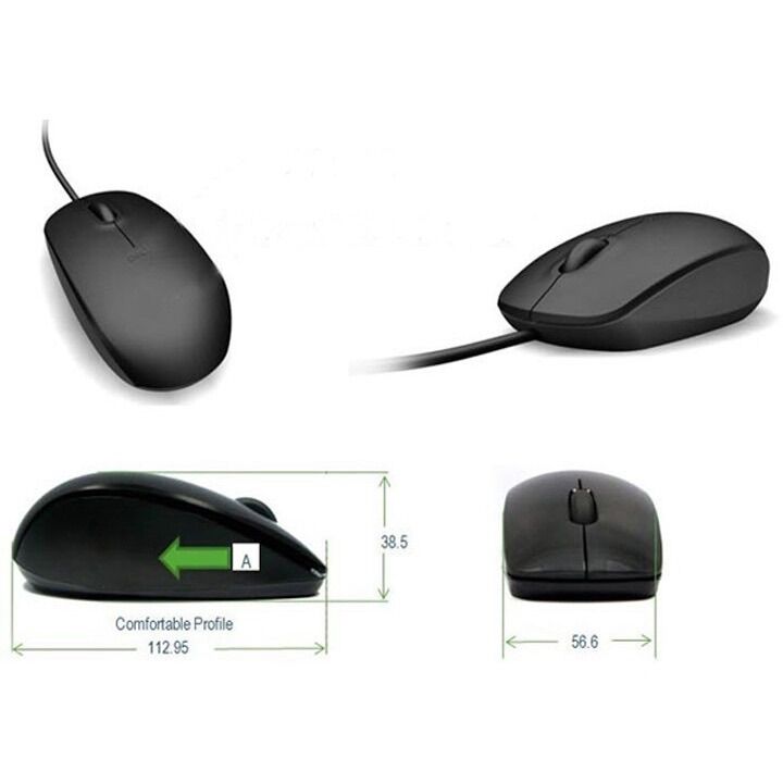 Chuột Máy Tính Dell có dây cổng USB