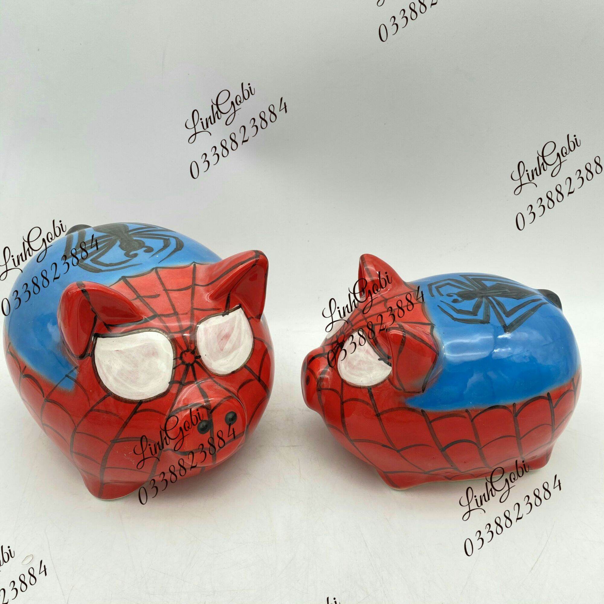 SPIDE-MEN, lợn sứ , siêu nhân nhện