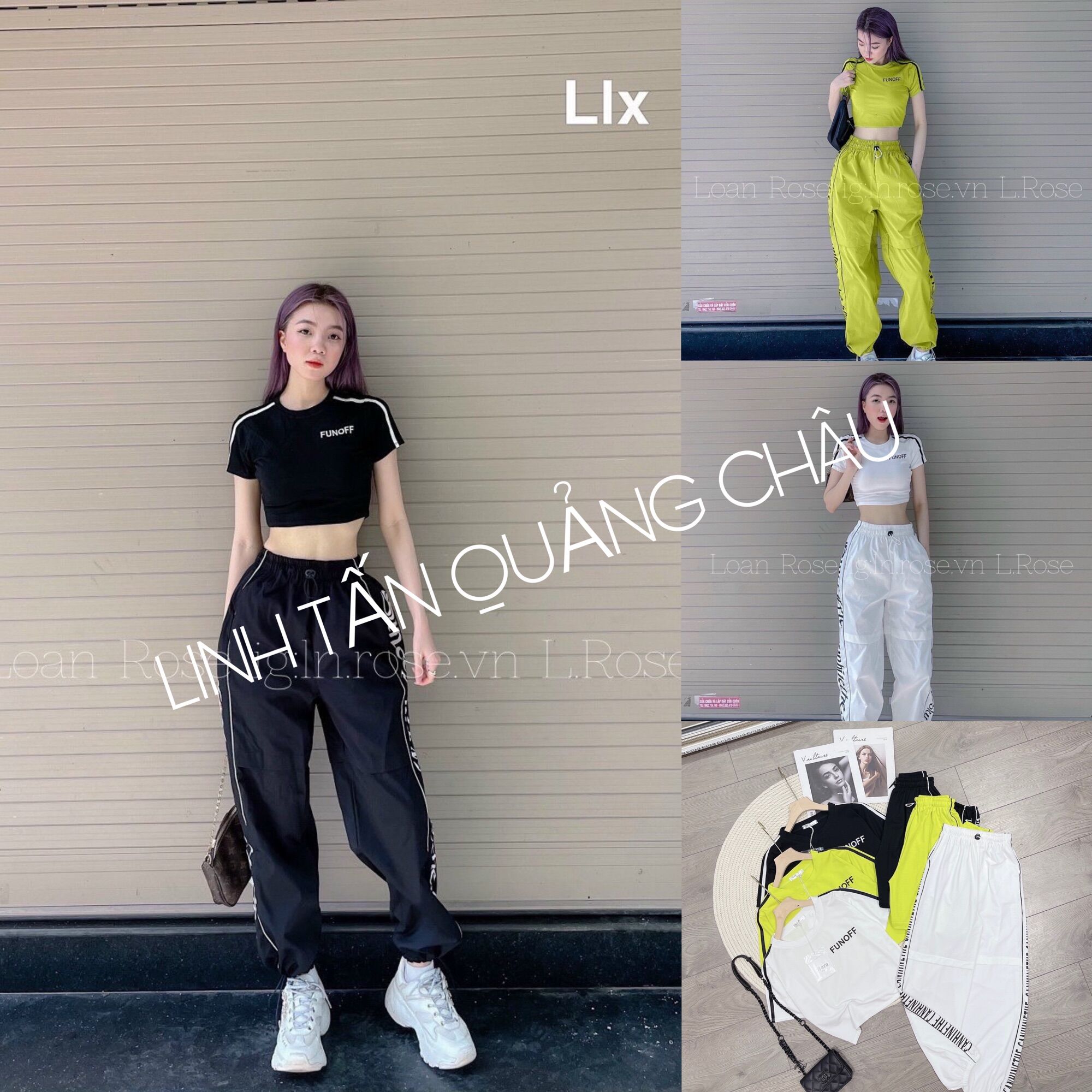 SÉT BỘ THỂ THAO 3 MÀU DÀNH CHO NỮ