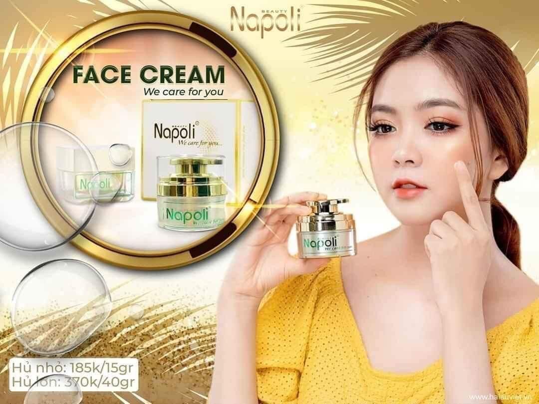 Kem Face Sữa Napoli Hải Âu Việt (cỡ to 40gam)