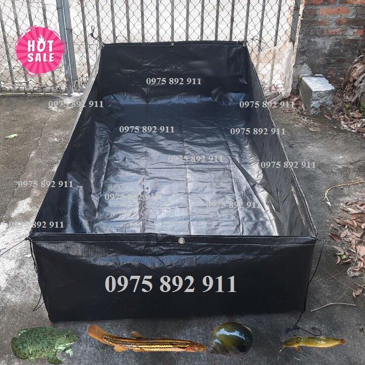 Bể bạt HDPE , nuôi ốc ếch cá lươn 2x1x05 ( loại xuất khẩu )
