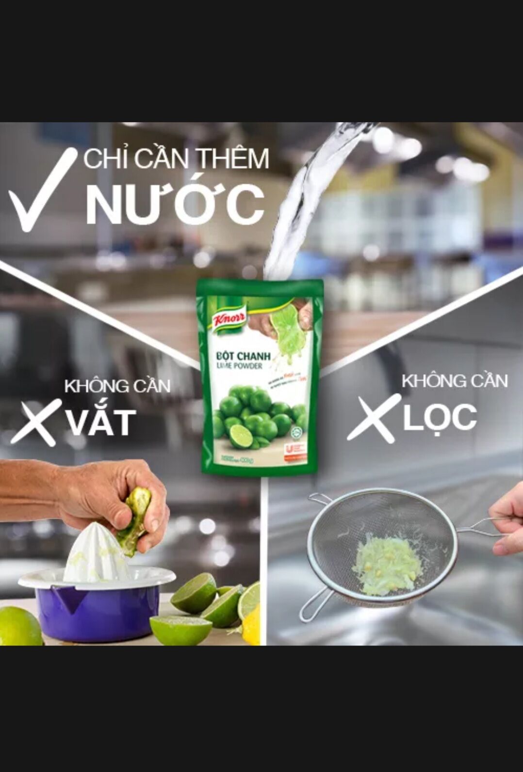 Bột Chanh Knorr 400gr