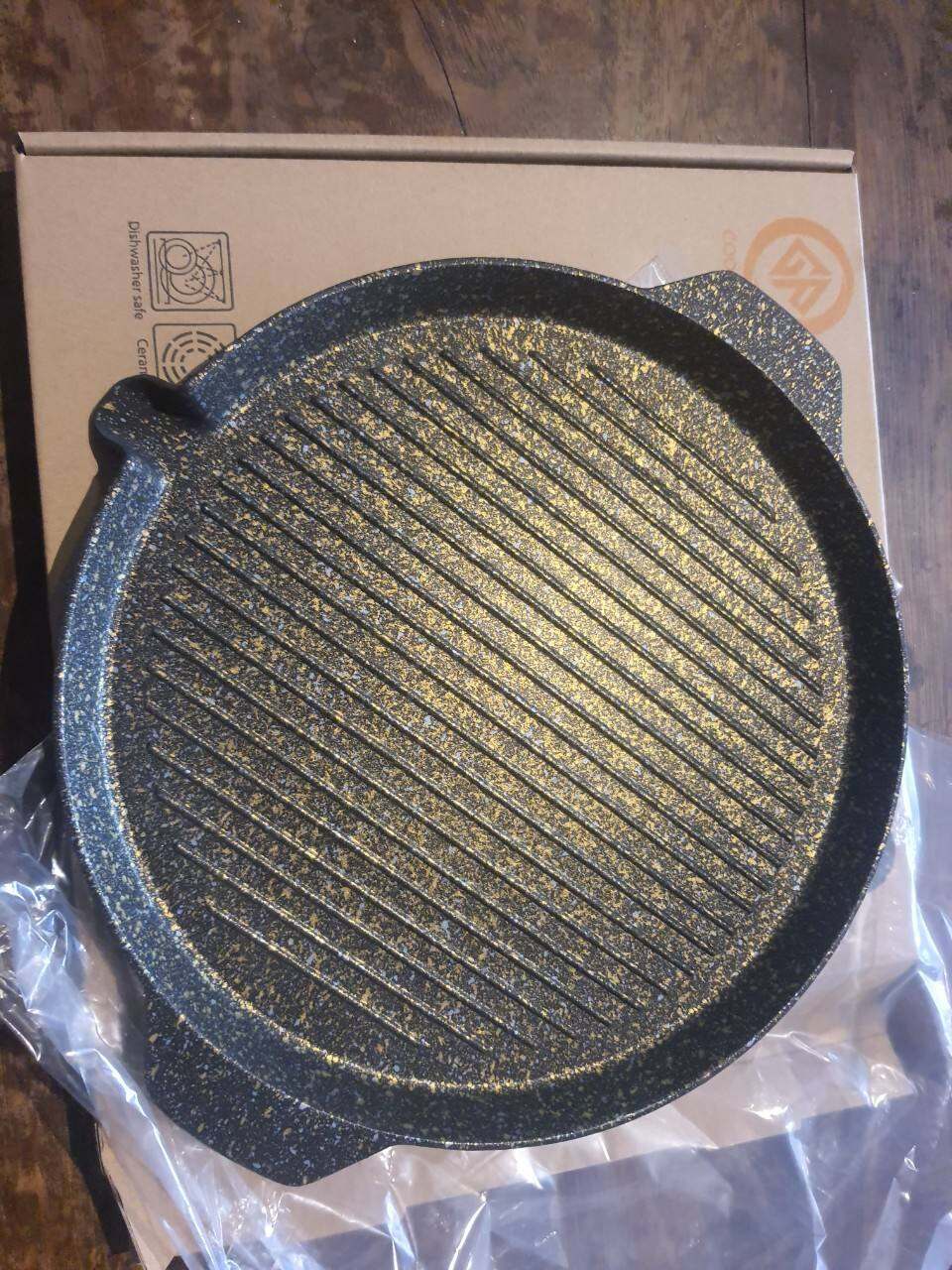 vỉ nướng BBQ Tròn sử dụng được với bếp Từ