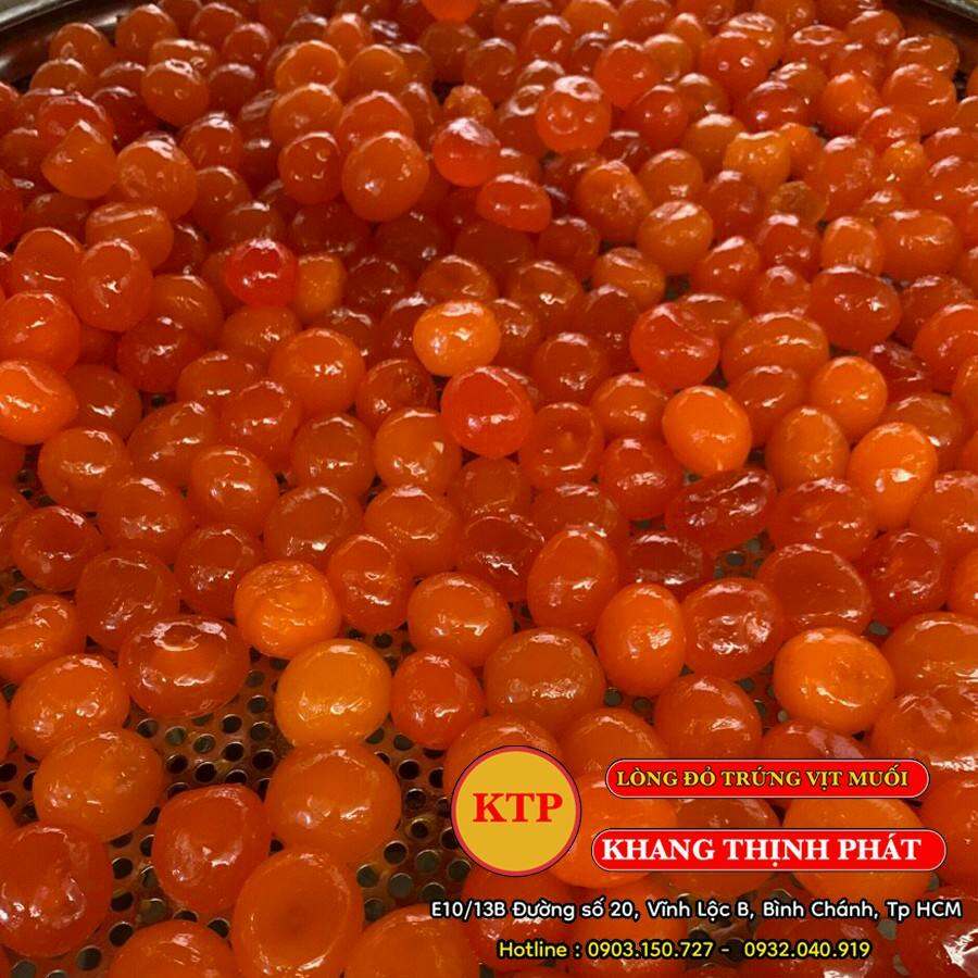 Lòng đỏ trứng vịt muối size 12gram/quả