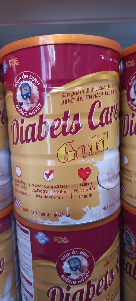 MUA 3 Hộp 900g Sữa tiểu đường DIABETS CARE GOLD TANG 1 HOP SEETO dinh