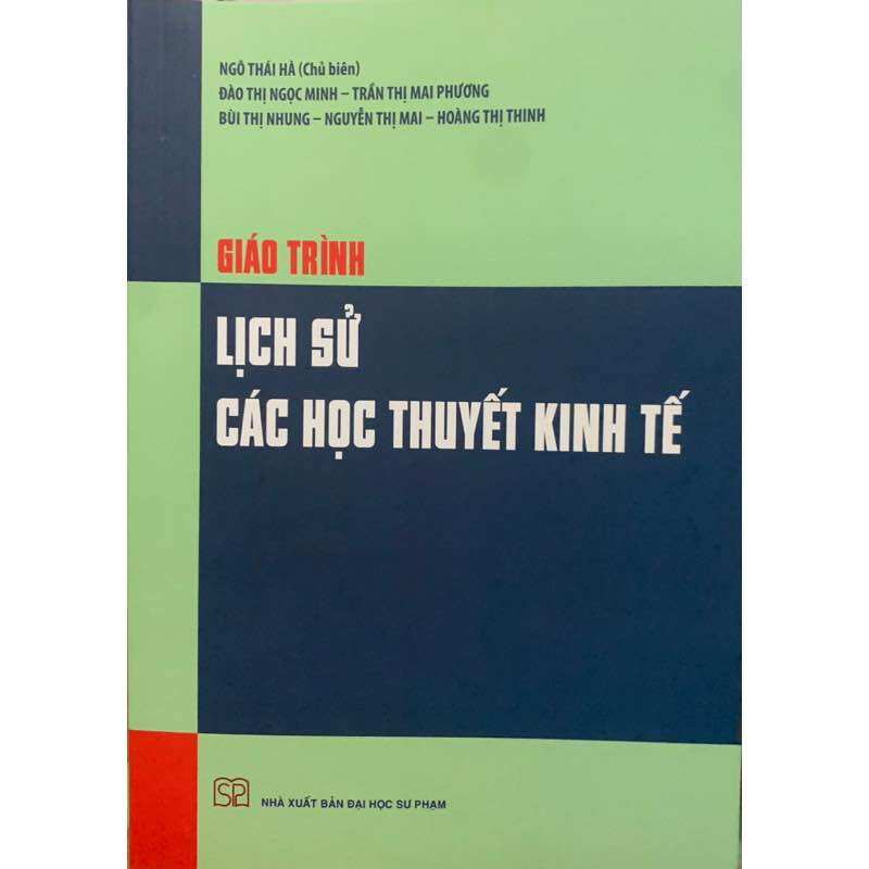 Sách - giáo trình lịch sử các học thuyết kinh tế