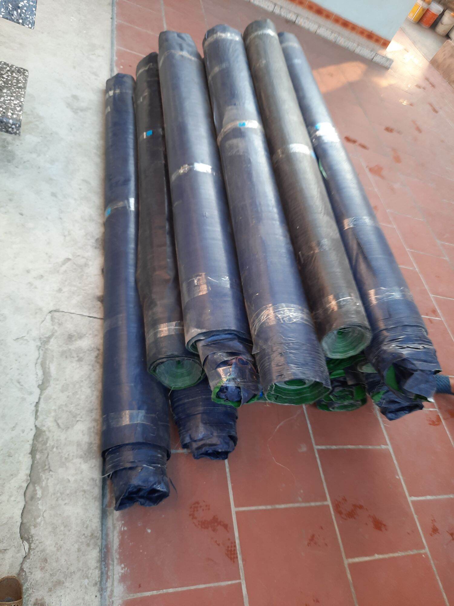 Bể bạt nuôi dế mèn 2x1x05 ( xanh bộ đội )