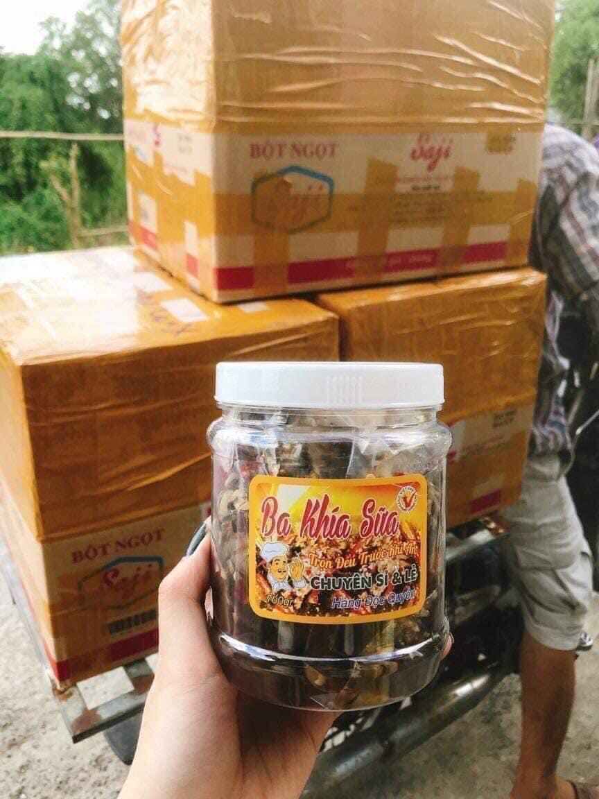 750g Mắm ba khía trộn sẵn, mắm ba khía sữa