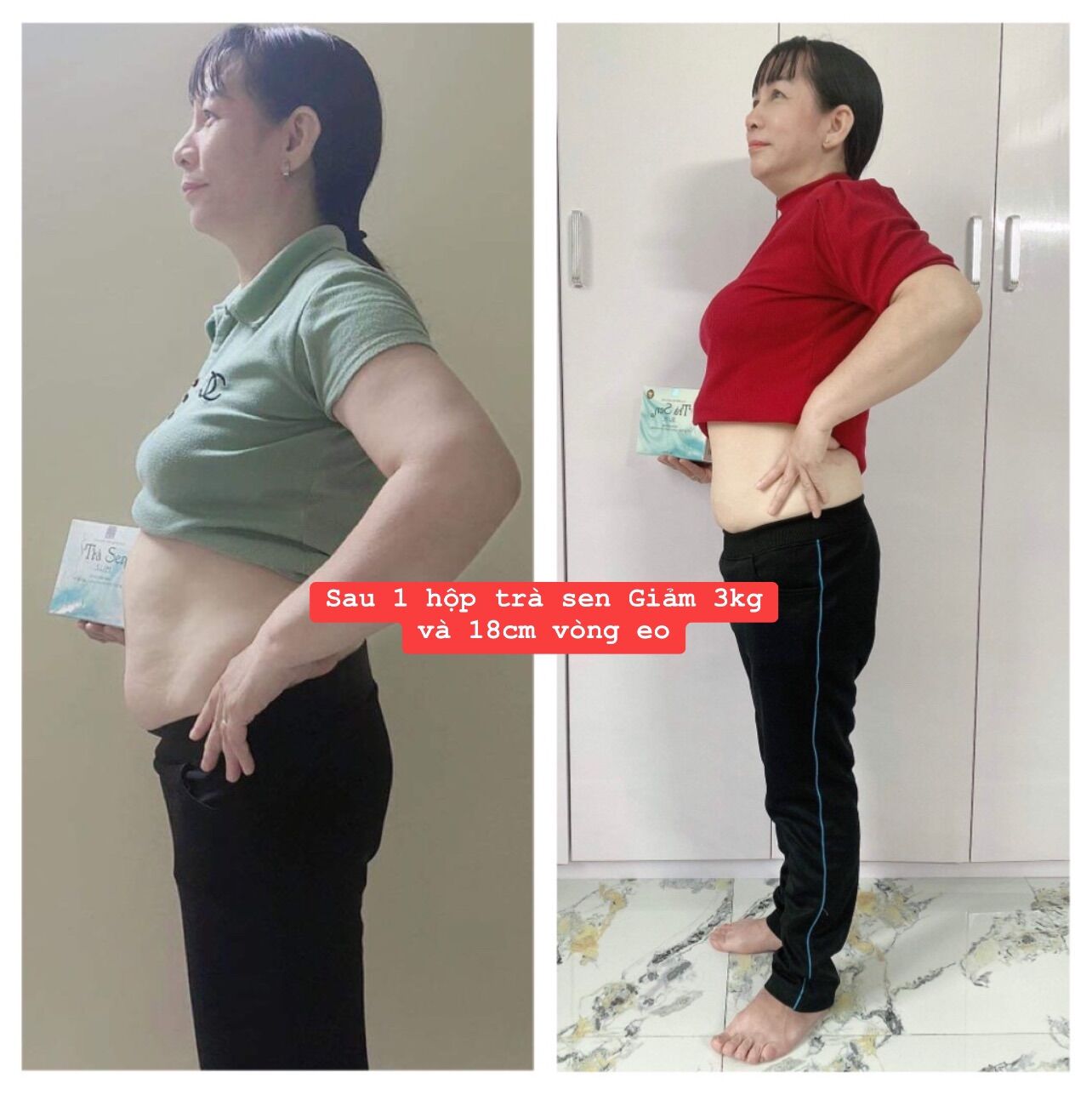 [Chính hãng] Combo 3 hộp trà sen slim 30 gói