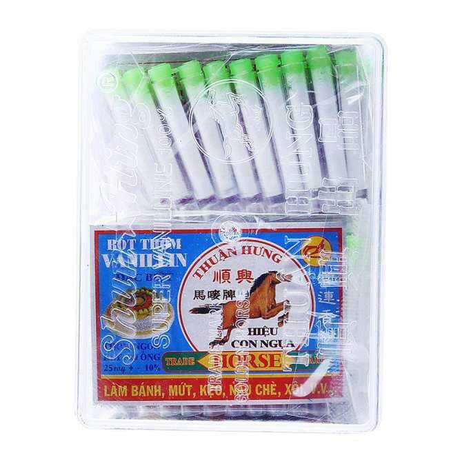 Bột vani ống hộp 100 ống